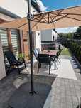 Duży parasol ogrodowy Ikea Seglaro 330x240