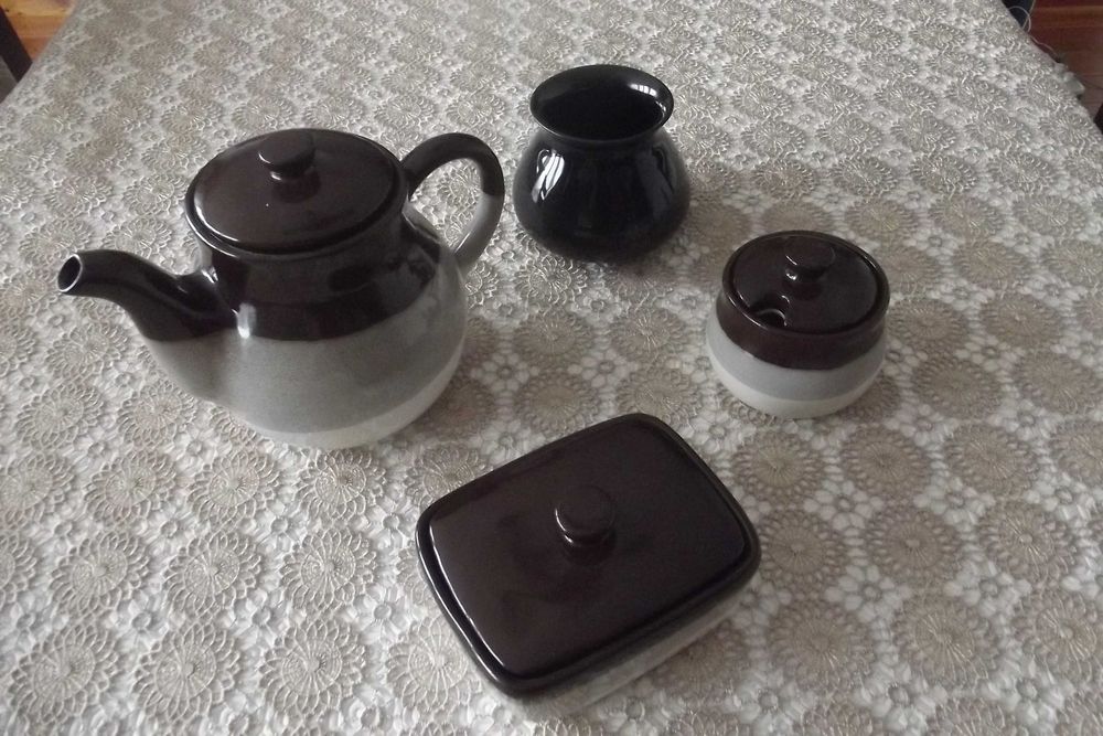 Ceramika cztery elementy czasy PRL