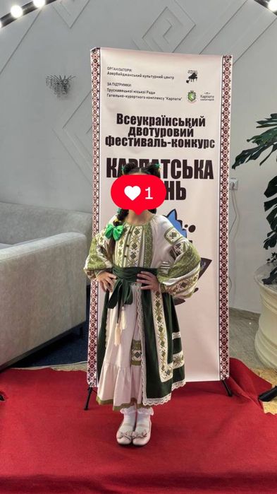 Вишита сукня 134-140р.