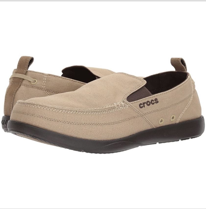 Мокасины Crocs Walu Khaki/Espresso