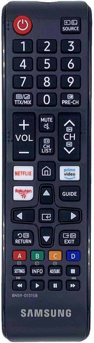 Pilot do TV SAMSUNG czarny orginalny netflix