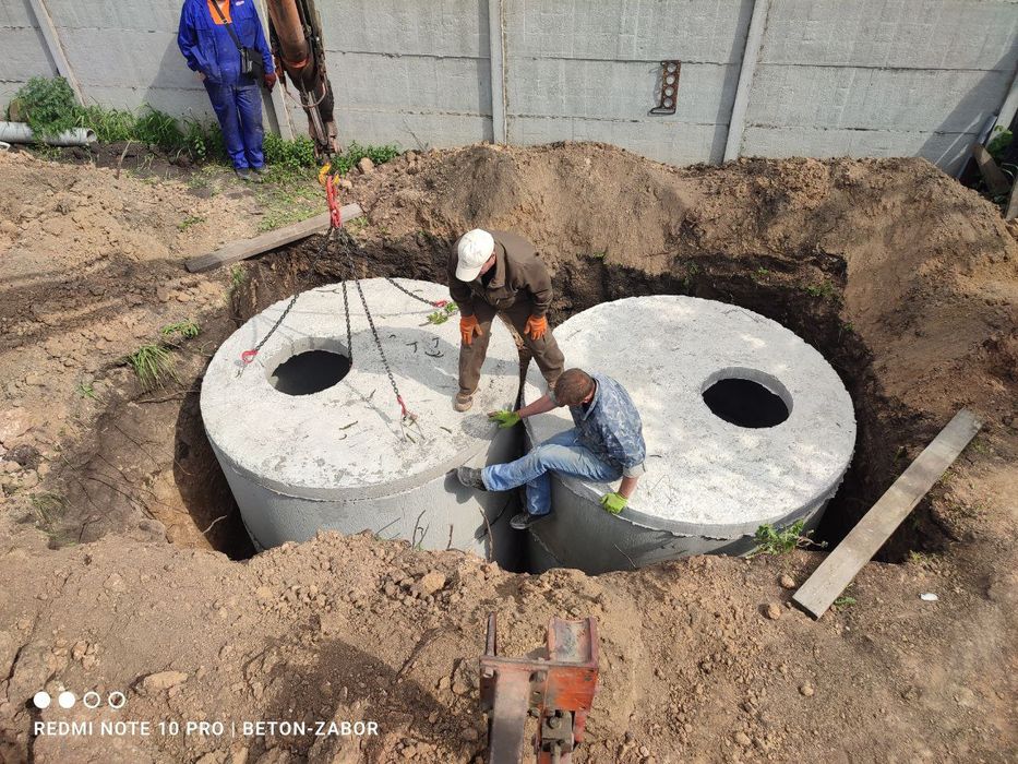 Бетонные колодцы,жб кольца, крышки от производителя в Харькове Є-ВІДНО