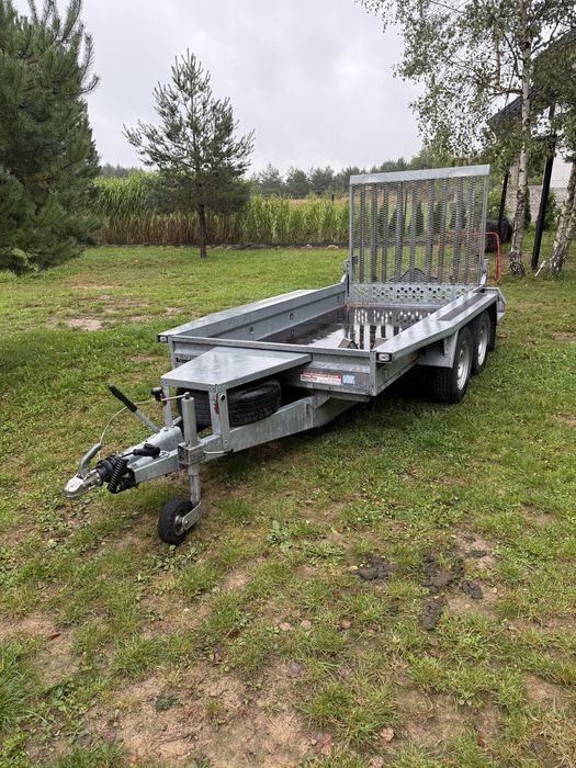 Przyczepka pod minikoparkę Brenderup MT3080 Dmc 2700kg Fv23%
