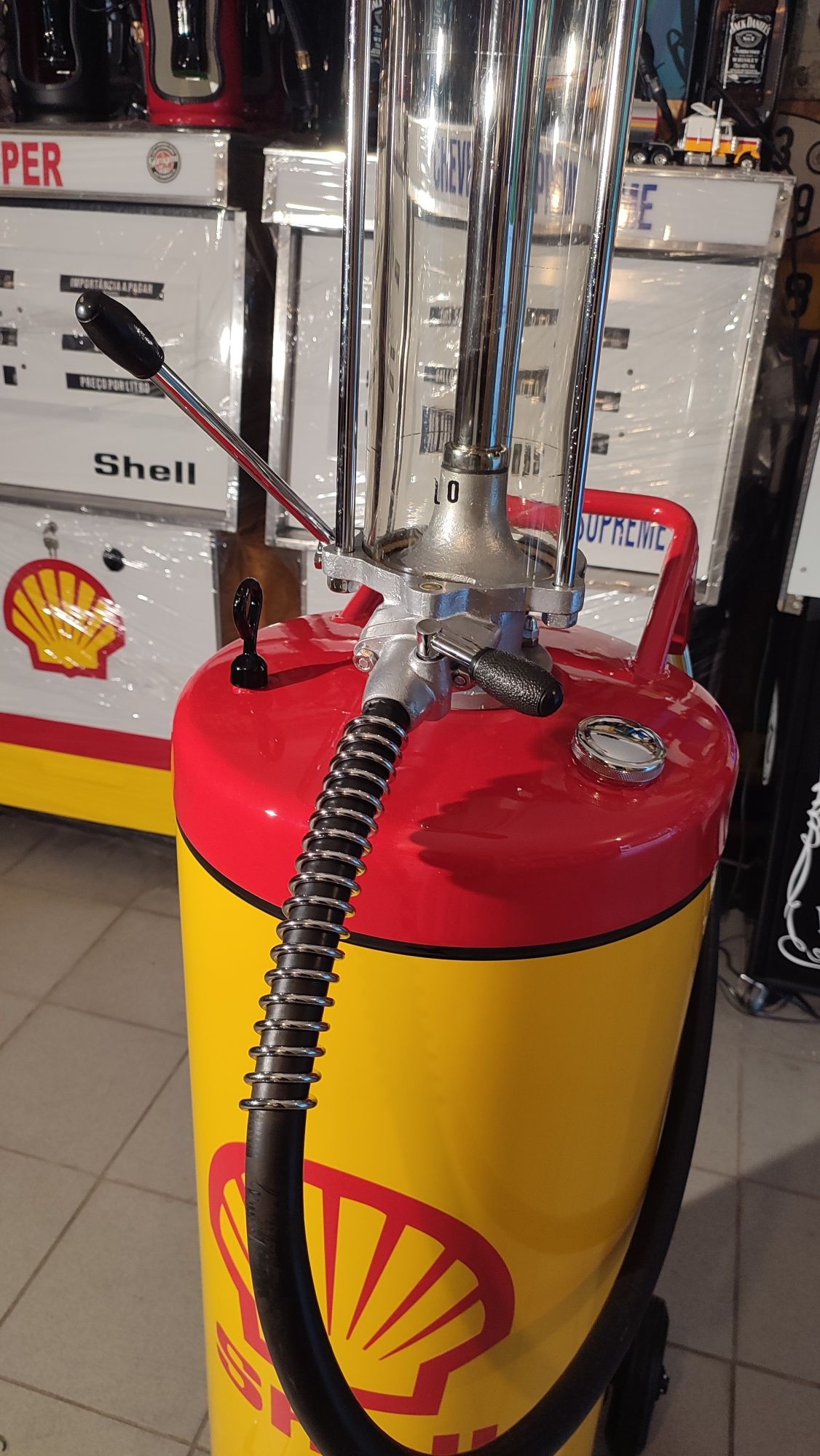 Bomba de gasolina Shell