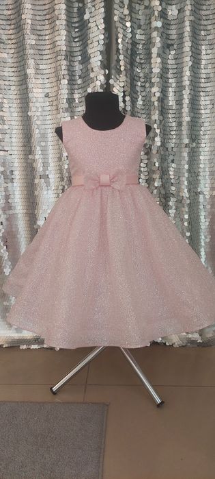 Дитячі святкові новорічніі сукні , детское нарядное платье сніжинка