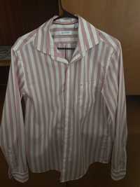 camisa cortefiel rosa