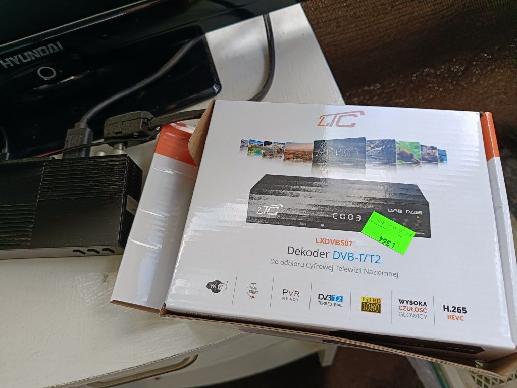 Telewizor plus nowy dekoder