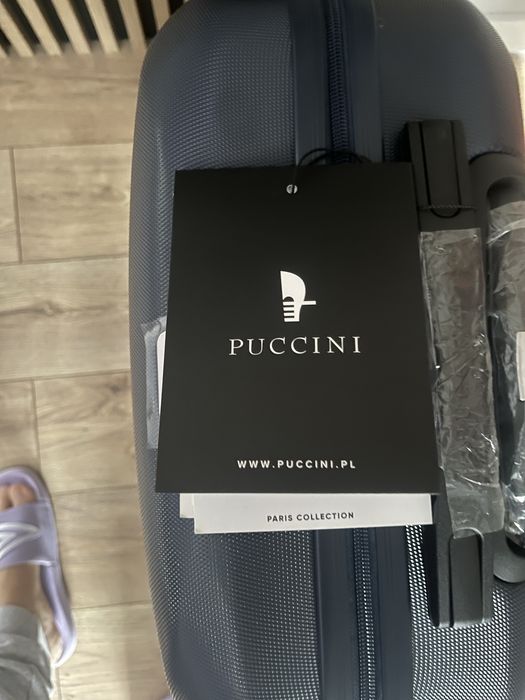 Walizka Puccini Paris granatowa nowa