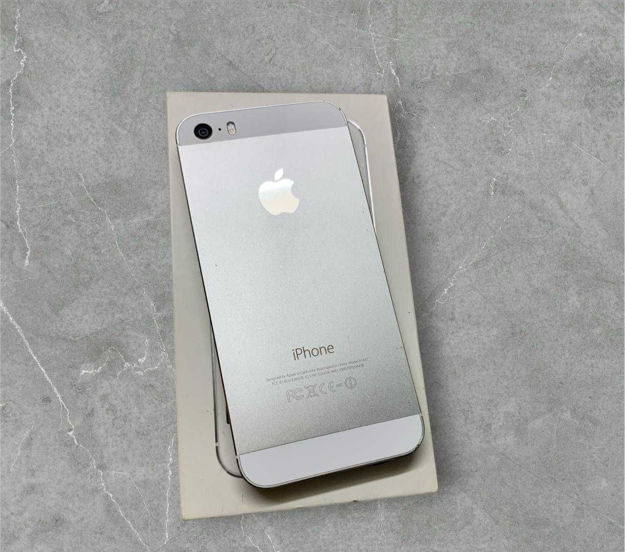 Apple iPhone 5S 16GB silver white Neverlock