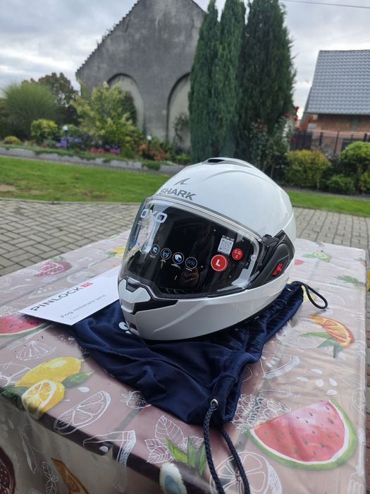 Kask Shark Oxo biała perła roz.L