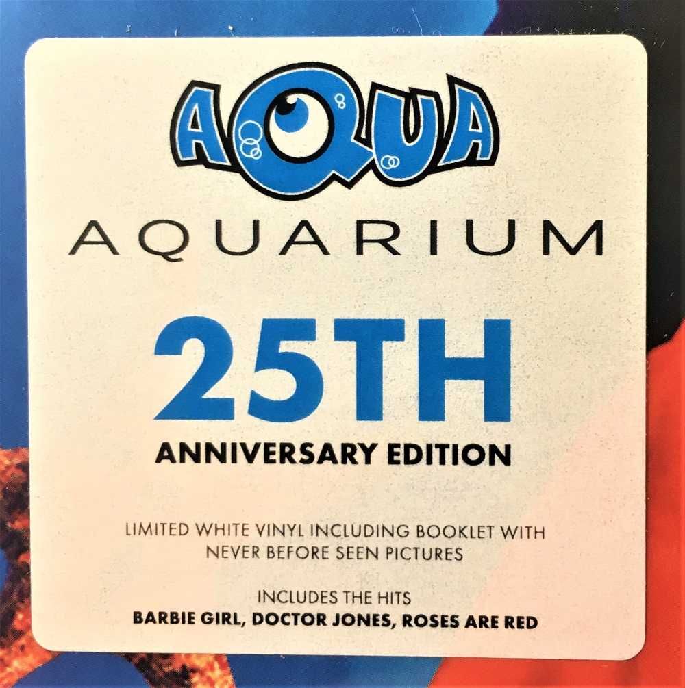 Вінілова платівка Aqua - Aquarium (1997/2022) білий вініл