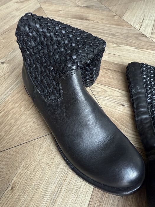 Ботинки шкіряні