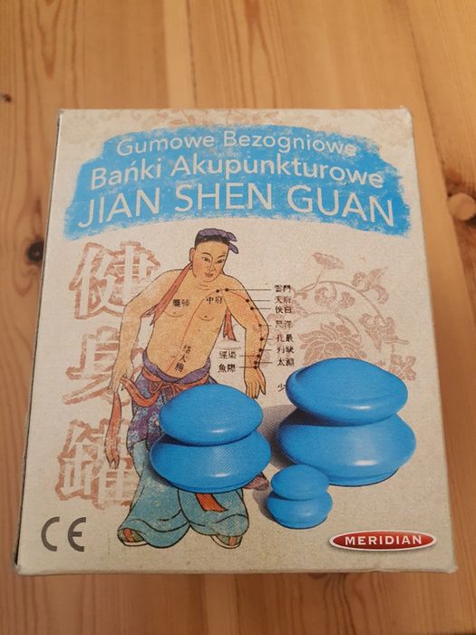 Bańki akupunkturowe gumowe bezogniowe