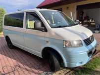 Volkswagen Transporter  Volkswagen T5 1.9 TDI L1H1 2007r. Kamper Van