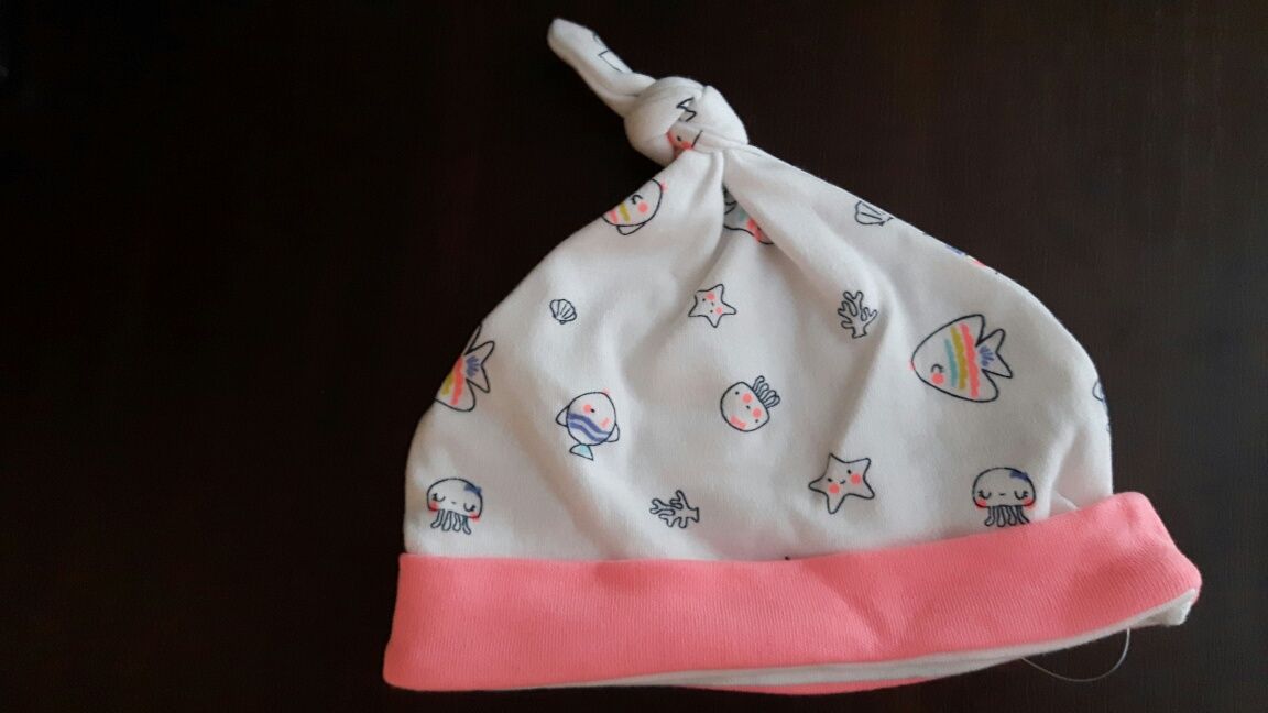 Nowa czapka czapeczka na niemowlaka dla dziecka r.74