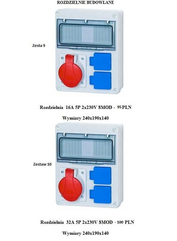 Rozdzielnica Budowlana Rozdzielnia RBETKA