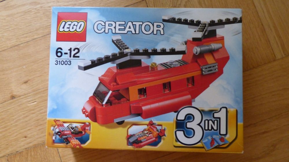 Lego CREATOR 31003 Samolot poduszkowiec 3w1 NOWY - UNIKAT