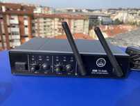 AKG Sistema wireless (DPT70 DSR70 dual) Microfone lapela lavalier C99L