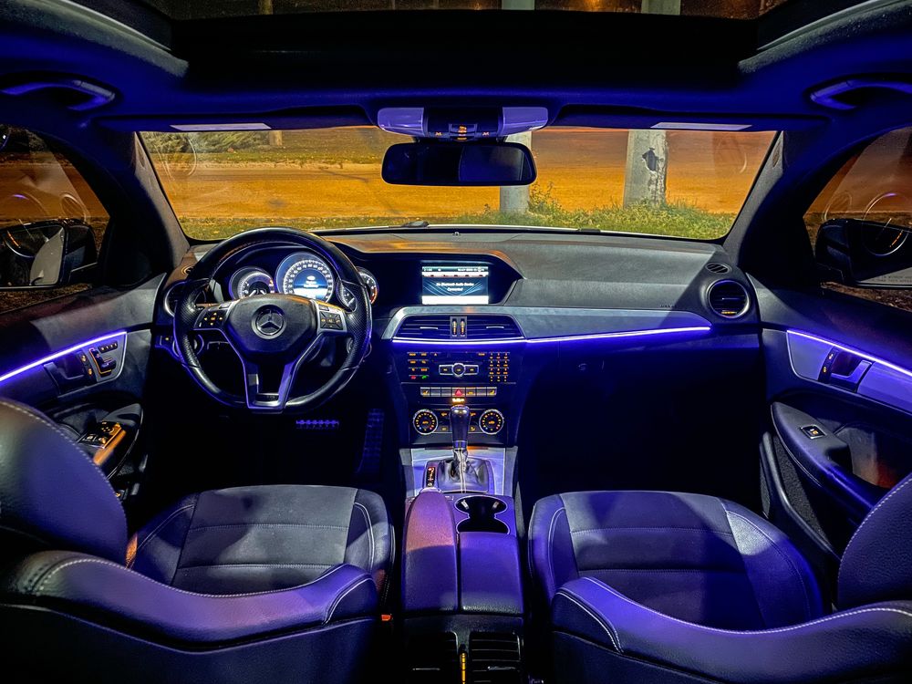 Подсветка салона, установка, ambient light, контурная подсветка