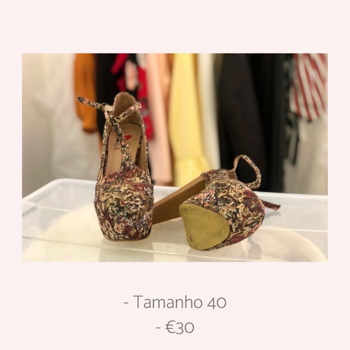 Sapato Salto Alto Estilo Jeffrey Campbel