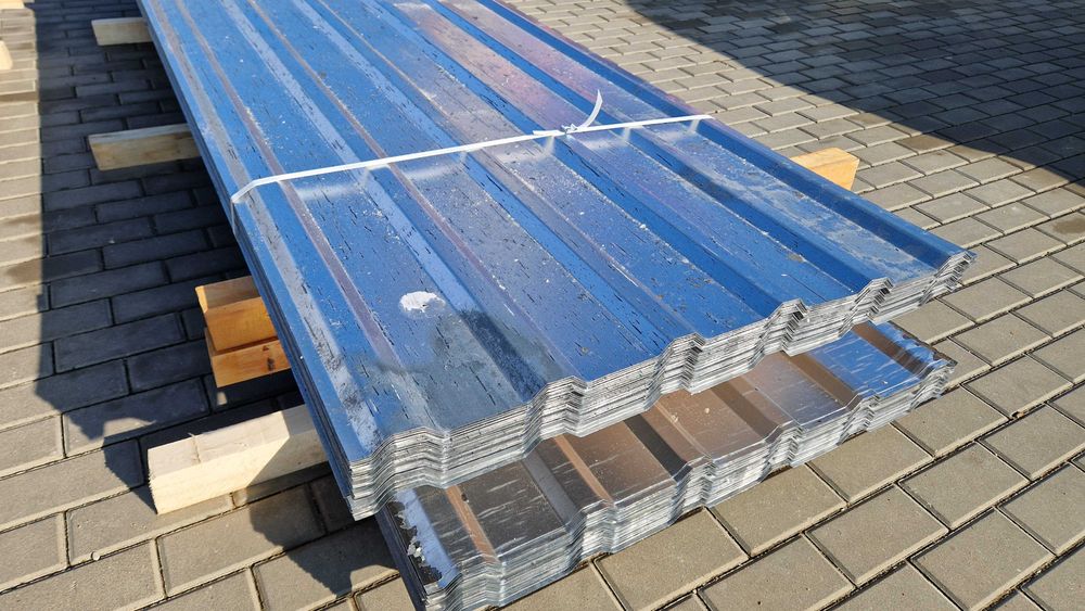 Blacha Trapezowa T18 ocynk III gat. arkusze 2 i 3m OD RĘKI
