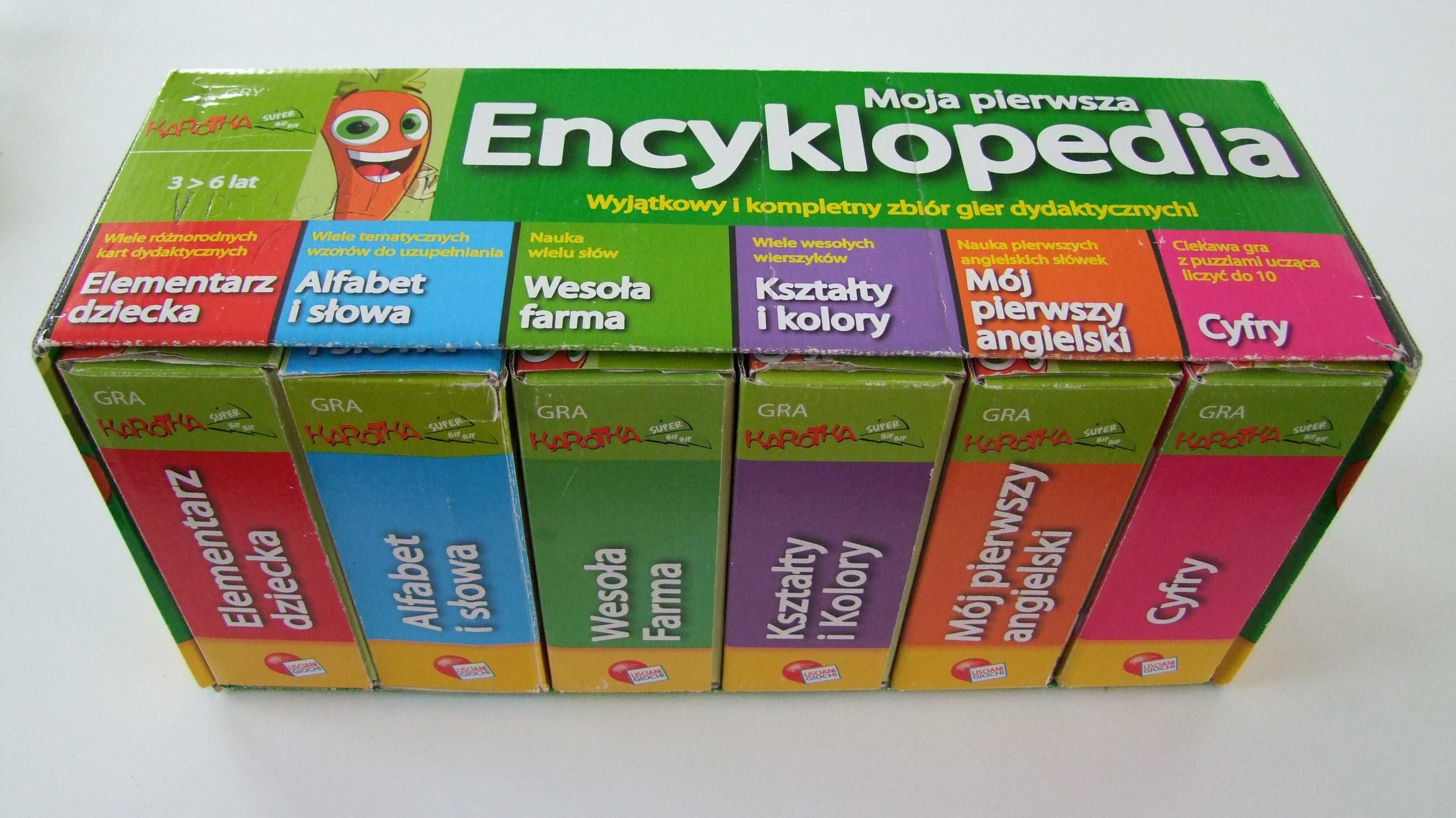 Gra Moja pierwsza Encyklopedia z marchewką.