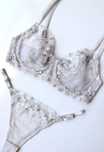 conjunto de lingerie artesanal de luxo e de alta qualidade (NOVO)