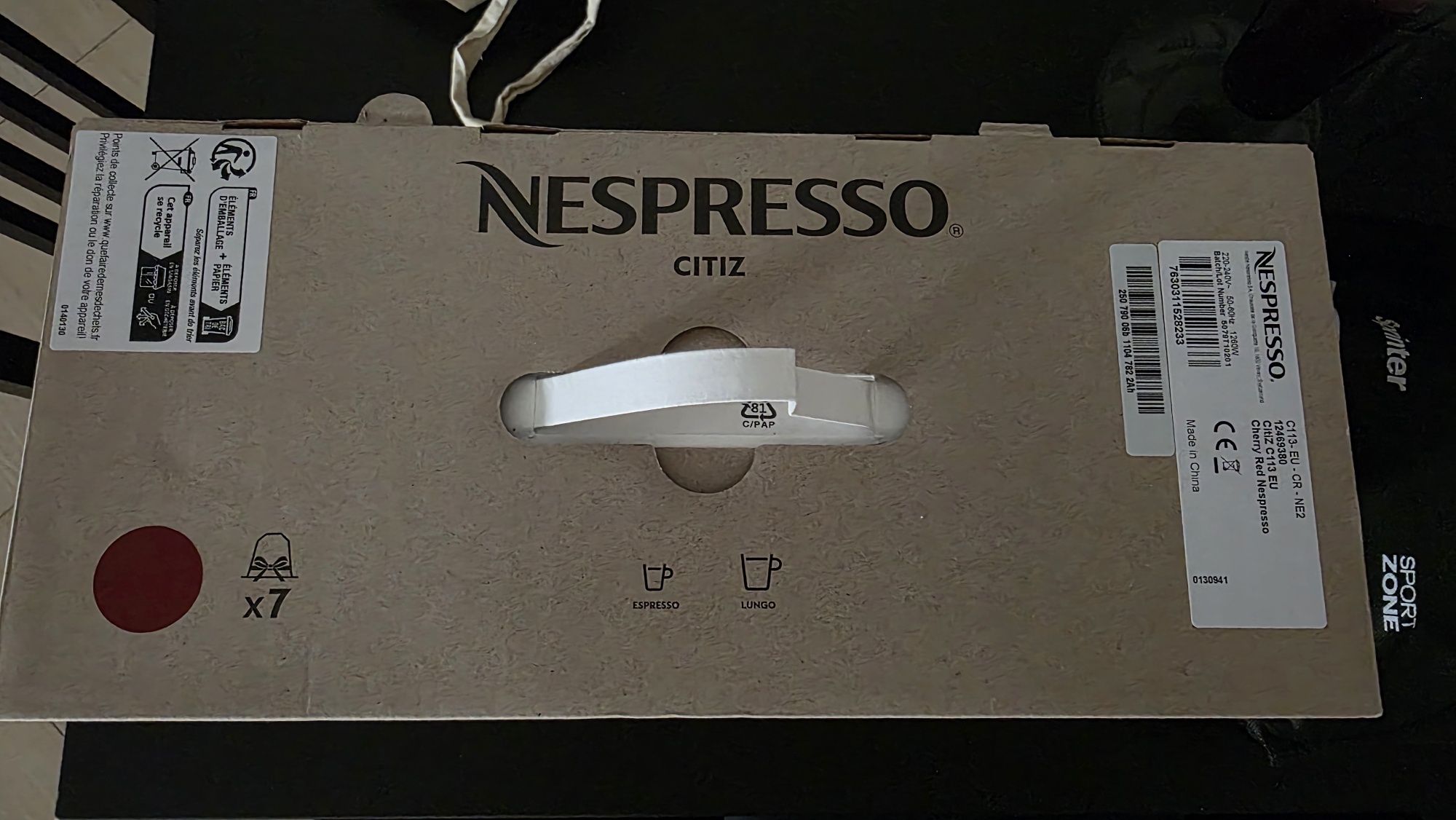 Conjunto Nespresso Novo - Citz + Vertuo Next