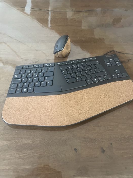 Rato e teclado wireless lenovo go