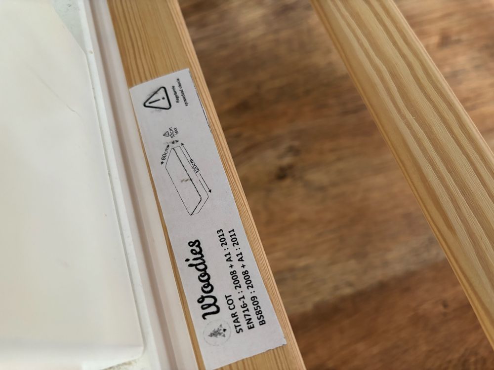 Łóżeczko dzieciece Woodies