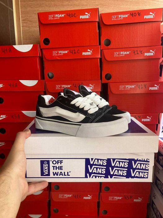 36-38 Розпродаж сезонного залишку! Краща ціна! Vans Knu Skool