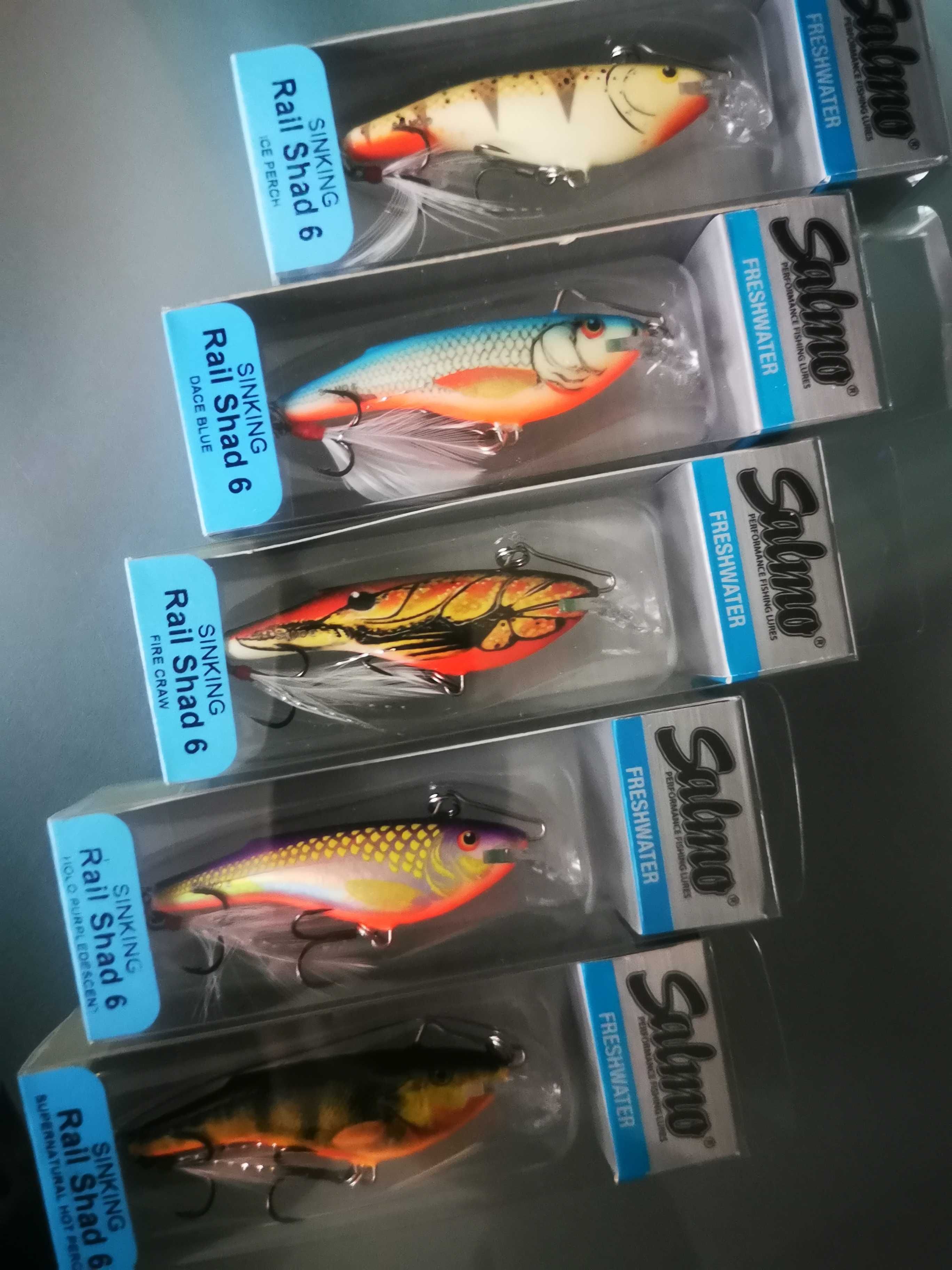 Wobler SALMO Rail Shad 6 SNPH