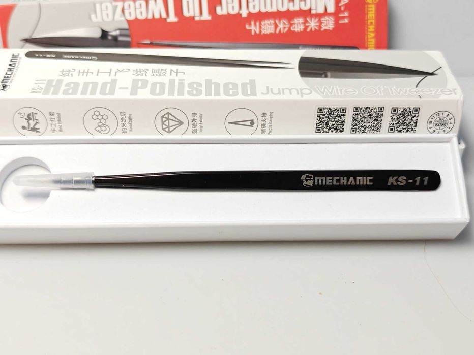 Прецизионный Пинцет Mechanic KA-11 KS-11  (прямой / не гнущийся)