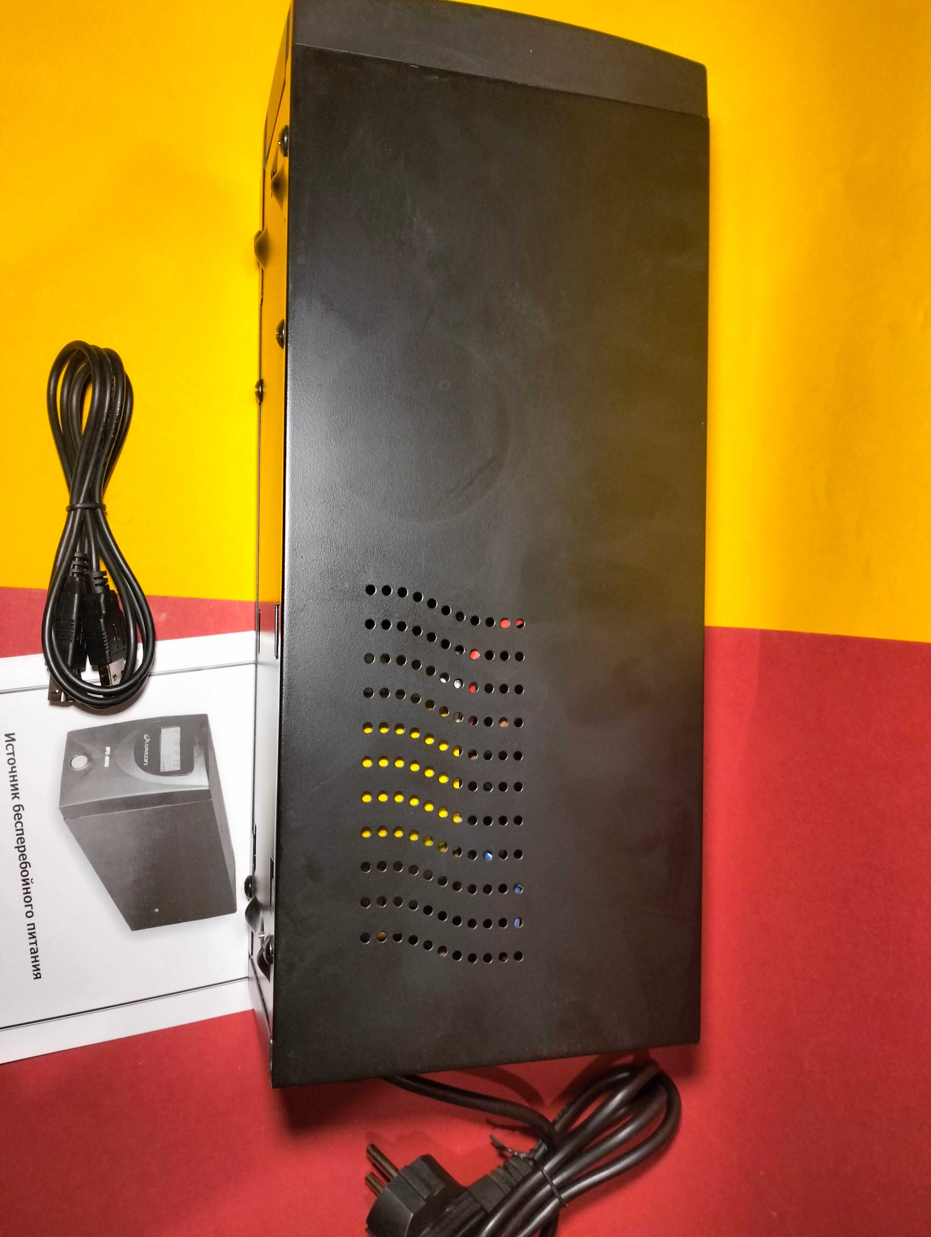ИБП ДБЖ 650W 12В Бесперебойник LUXEON Новый Стабилизатор Для роутера