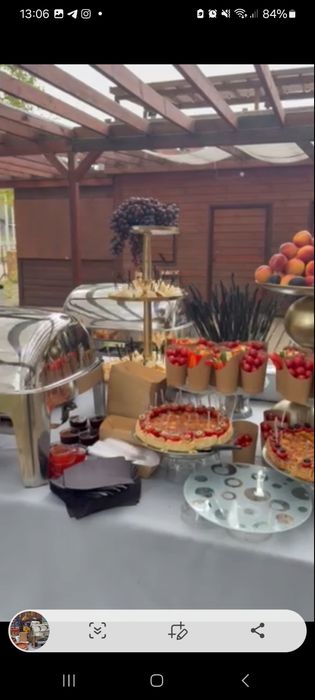 Блюдо фуршетна стійка