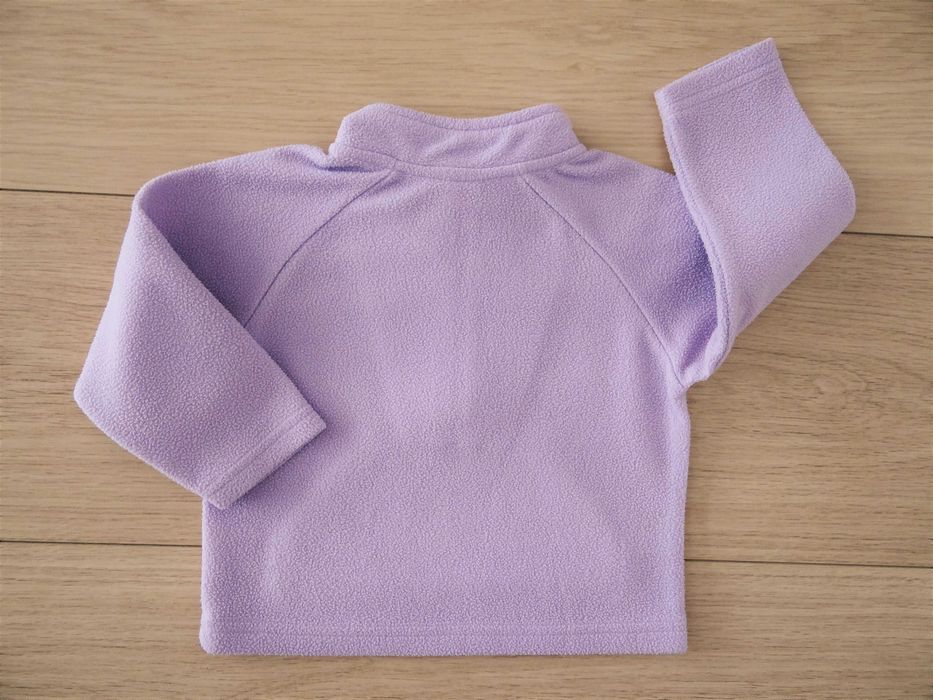 Fioletowa bluza polarowa | rozm. 80