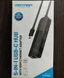 USB-C Хаб 5в1 VENTION с Ethernet оригинал.