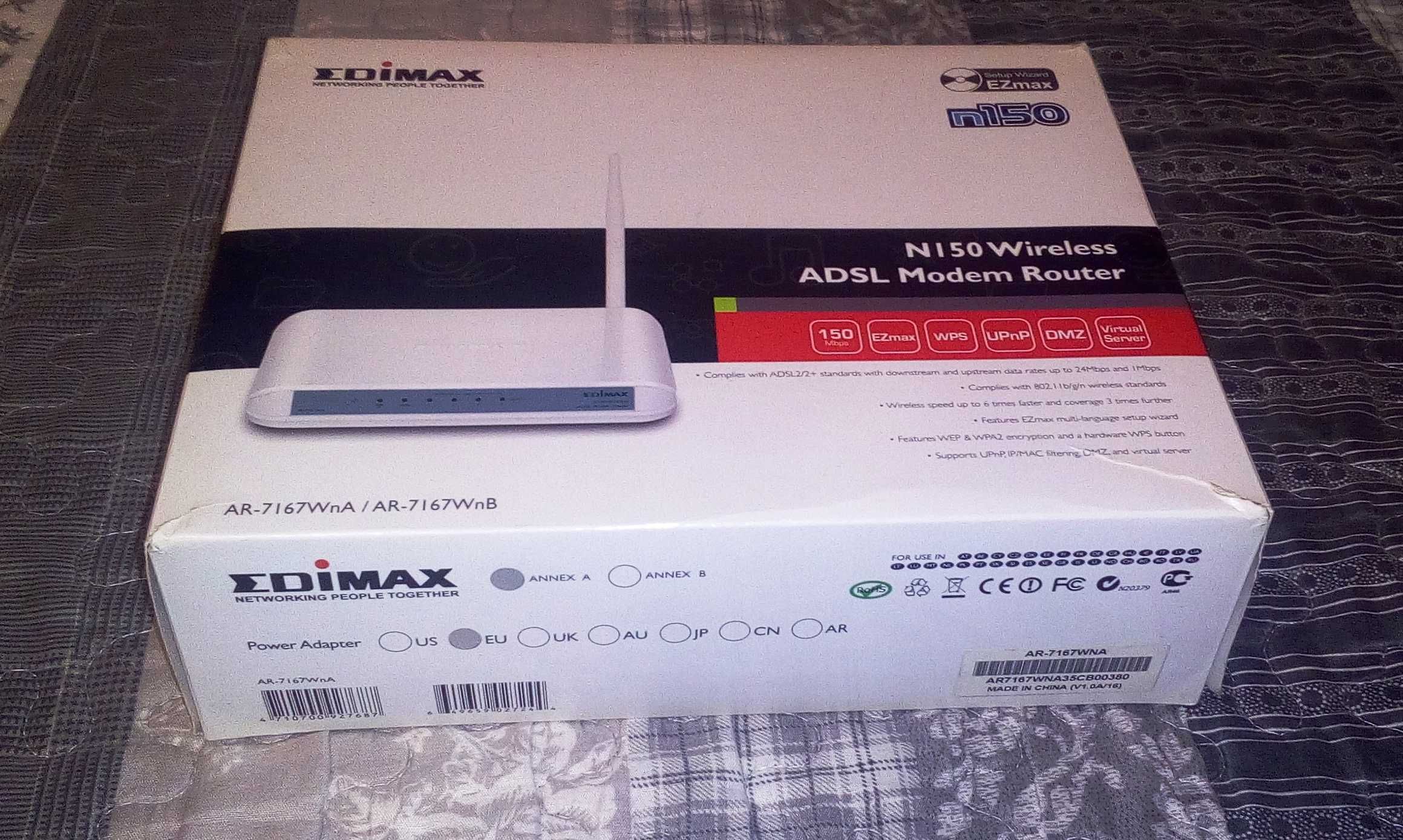 Ruter  Edimax  ADSL