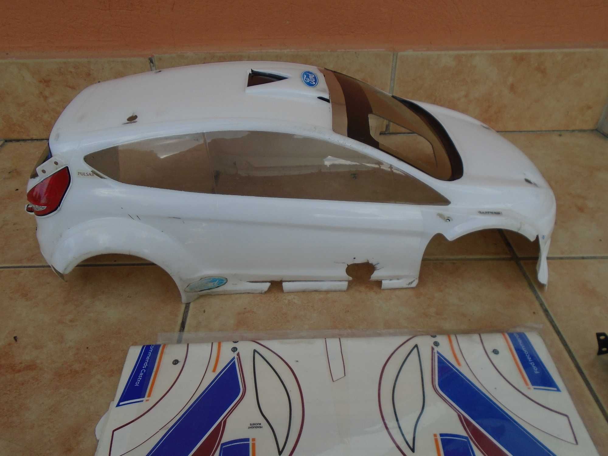 Ford Fiesta WRC HPI WR8 1:8  Nitro Karoseria Model RC 300mm
