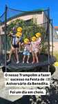 Trampolim de 3metros p/Festas