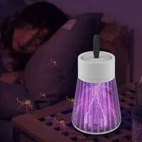 Лампа отпугиватель насекомых с электрическим током