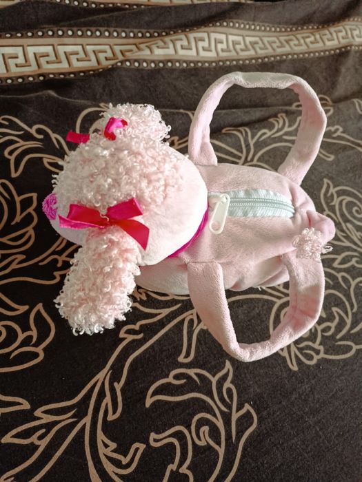 М'яка іграшка сумочка собачка пудель