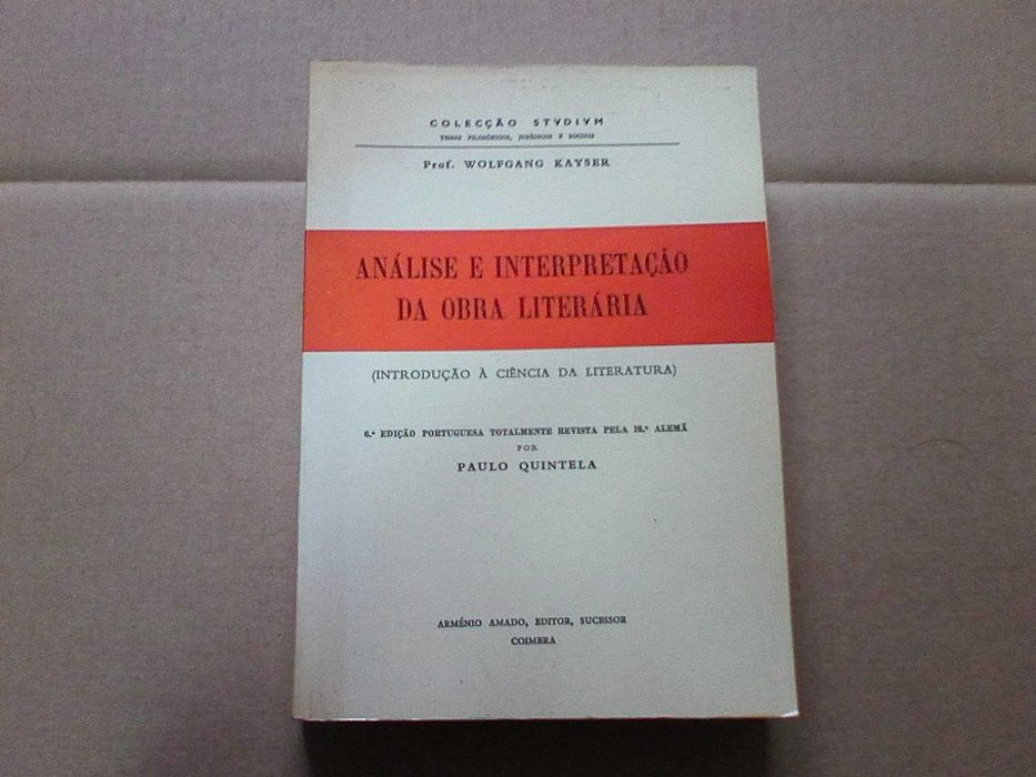 Análise e interpretação da obra literária