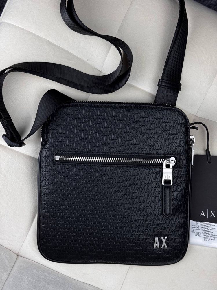 ОРИГІНАЛ | Armani Exchange Армани EA7 сумка месенджер мужская чоловіча