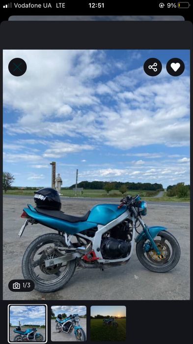 Suzuki gs500 на ходу