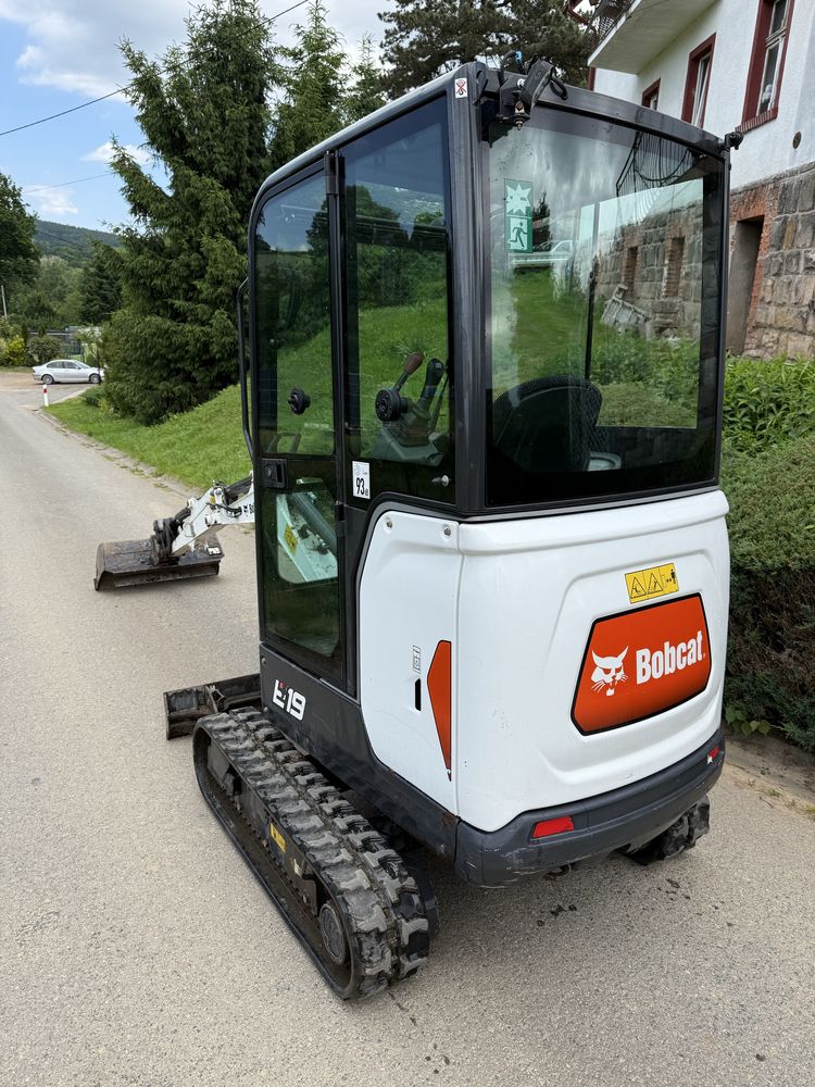 Mini koparka bobcat e19 2021r tylko 530mth