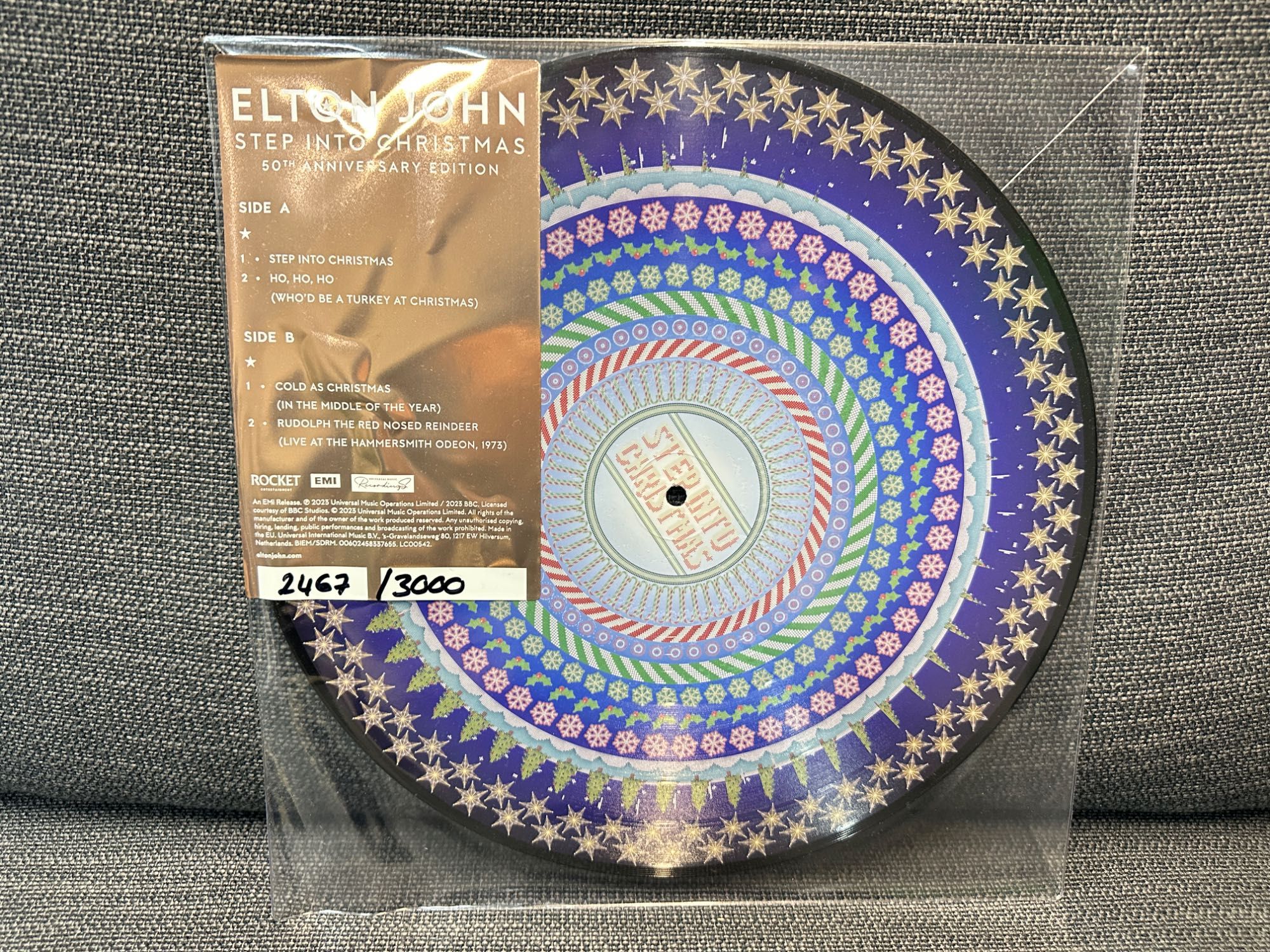 Elton John – Step Into Christmas 50 th Anniversary Limited Edition