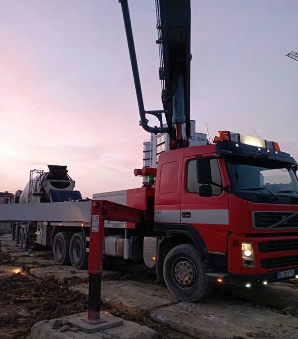 Дрогобицький Бетонний Завод  Бетононасос. Автобетононасос, Бетон