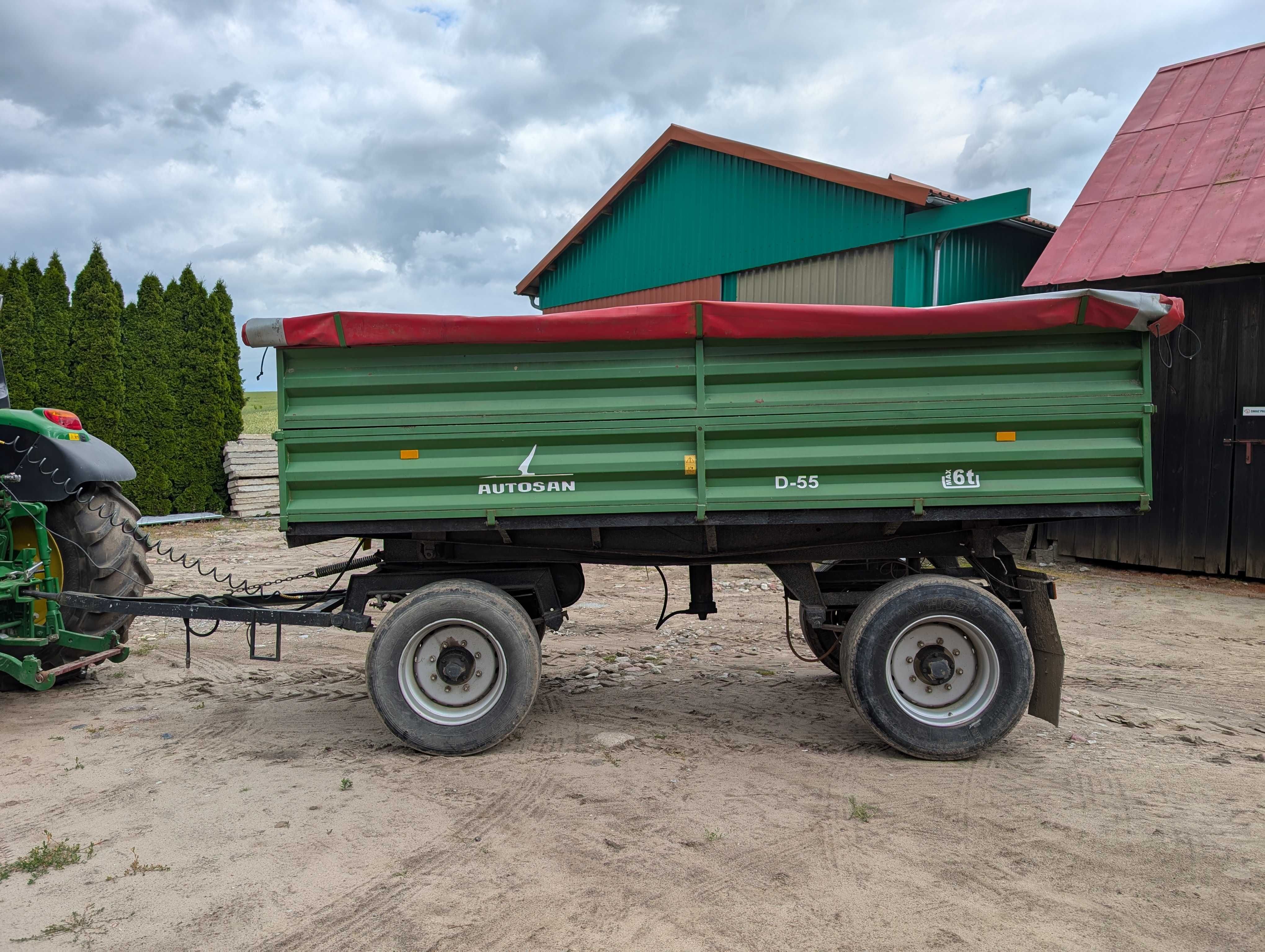Przyczepa rolnicza Autosan D-55