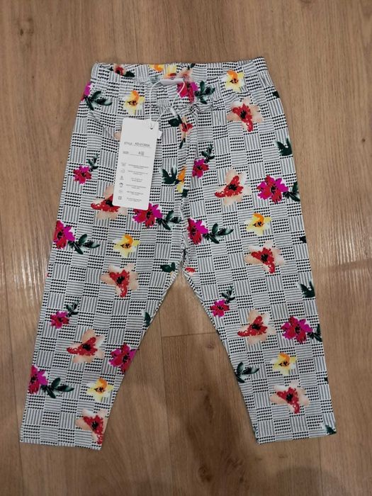 Paka nowych ubrań dla dziewczynki rozmiar 122/128